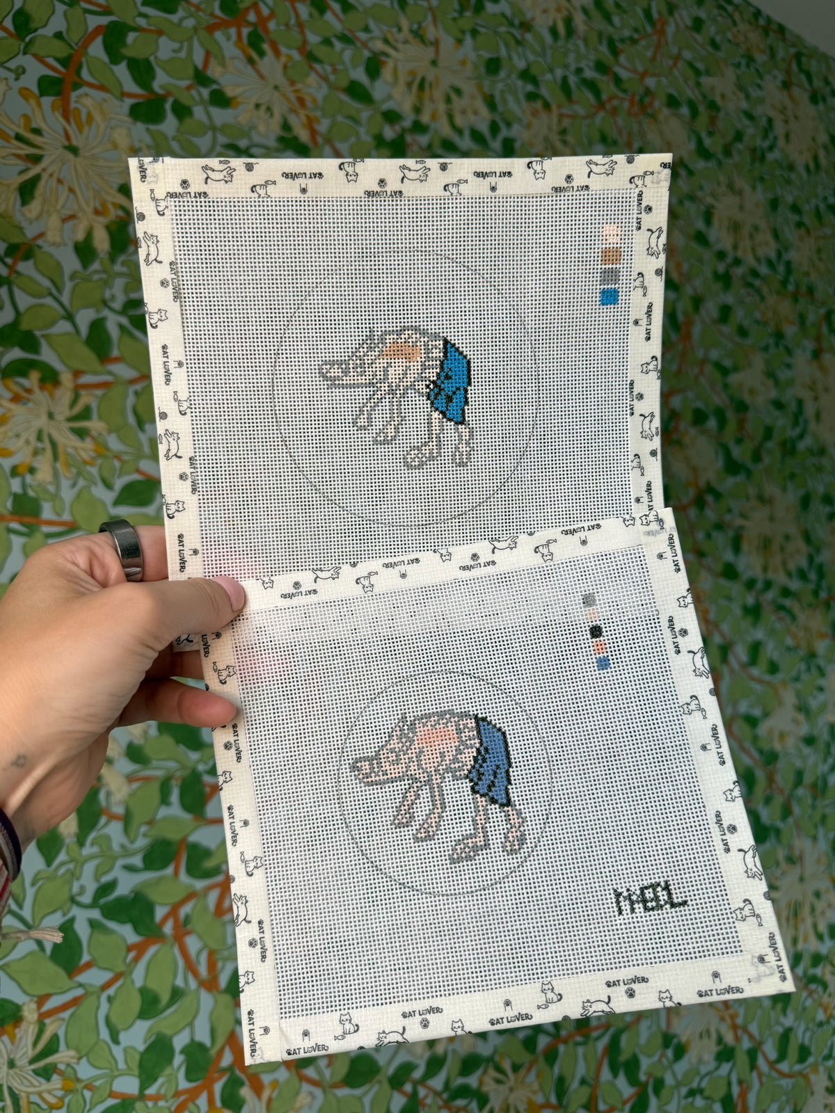 Pig in Jorts - Medieval Marginalia Stitch Chart