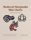 Mini Creatures - Medieval Marginalia Stitch Chart Booklet