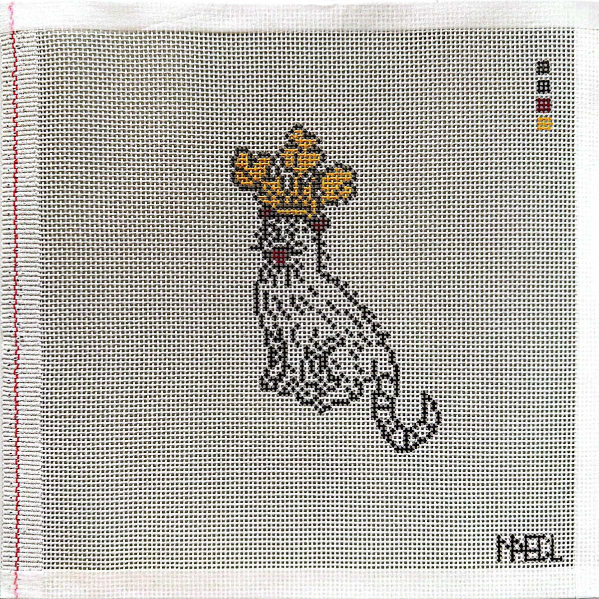 Regal Cat - Medieval Marginalia Stitch Chart