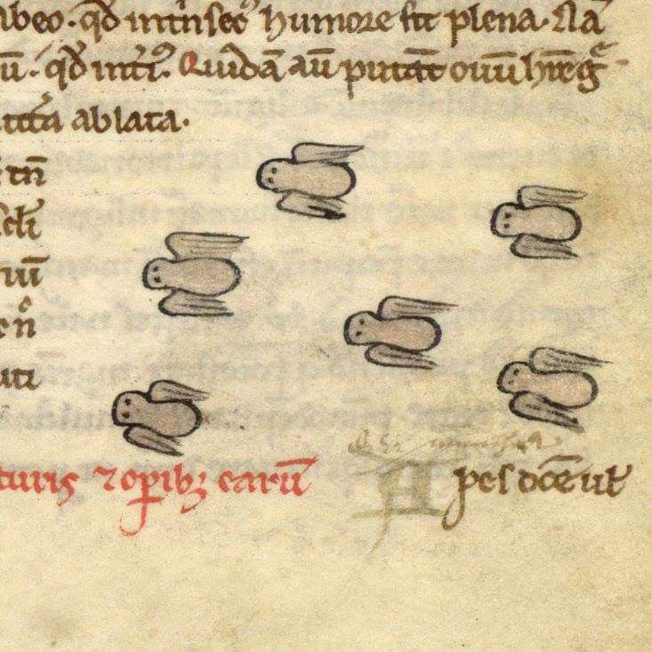 Mini Creatures - Medieval Marginalia Stitch Chart Booklet